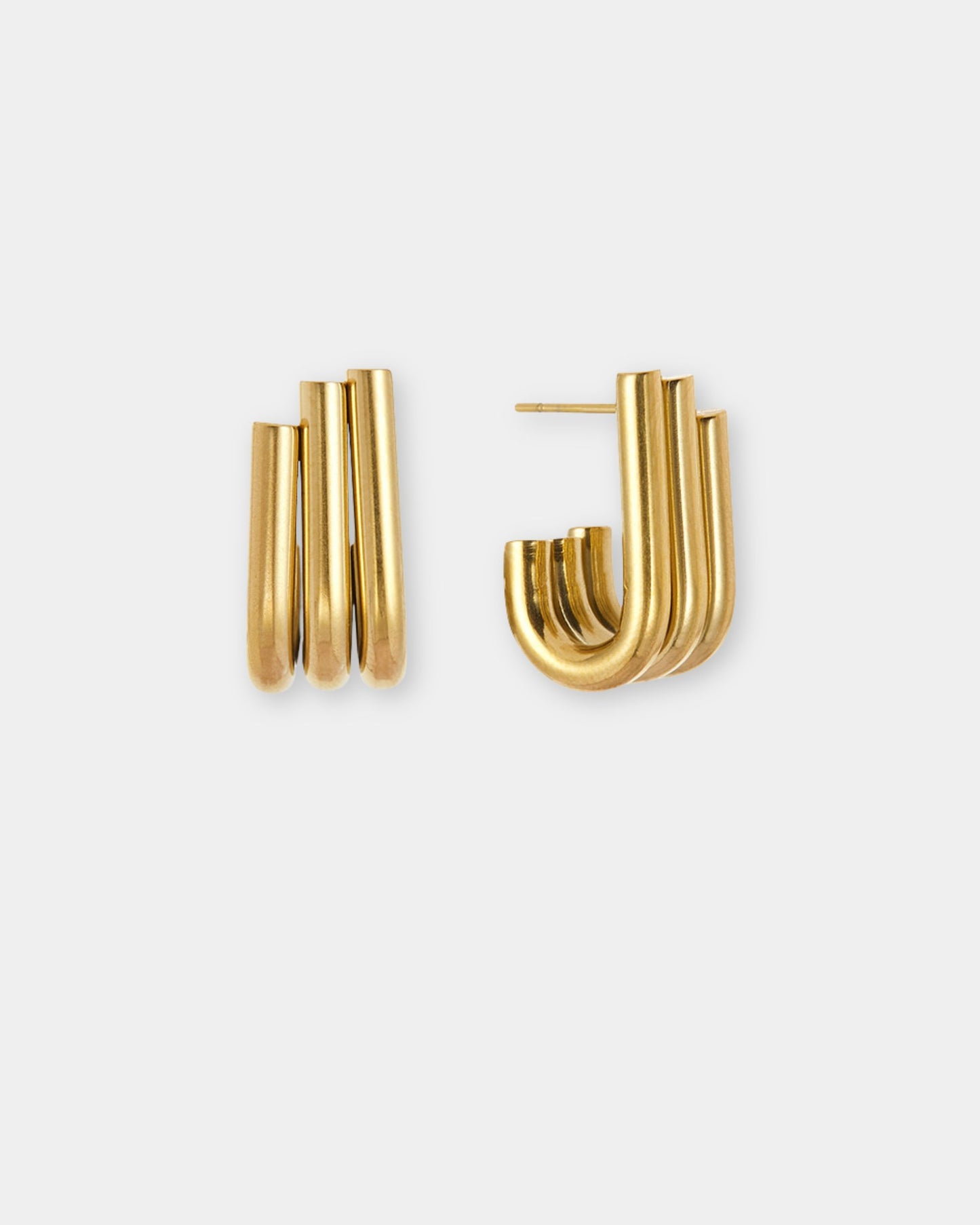 Gold Reverie Hook Earrings