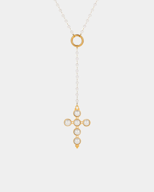 Gold_Aphrodite_Pearl_Cross_Lariat_Necklace_1