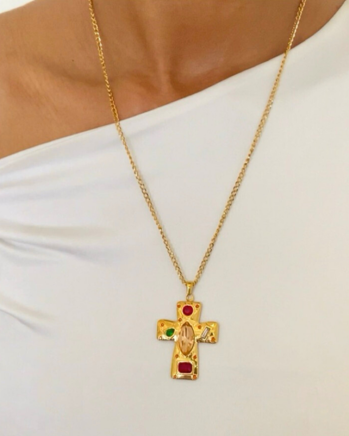 Gold_Aurora_Cross_Pendant_Necklace_3