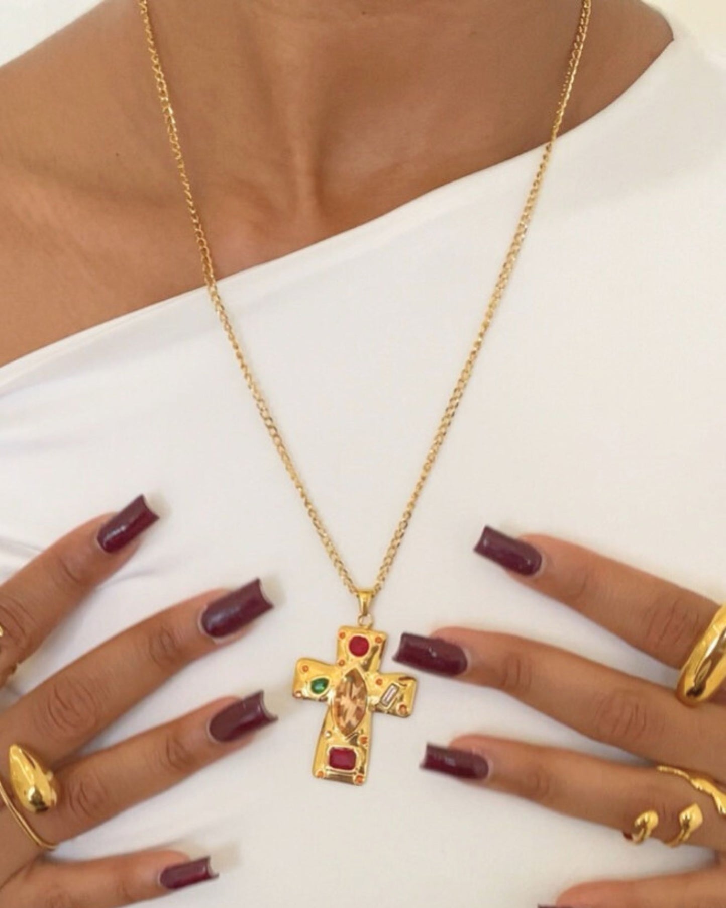 Gold_Aurora_Cross_Pendant_Necklace_4