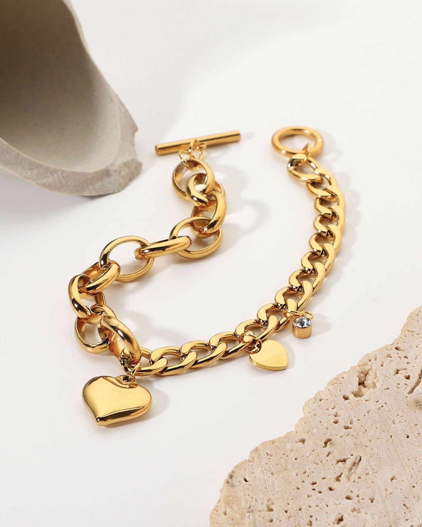 Gold_Bubble_Heart_Bracelet_4