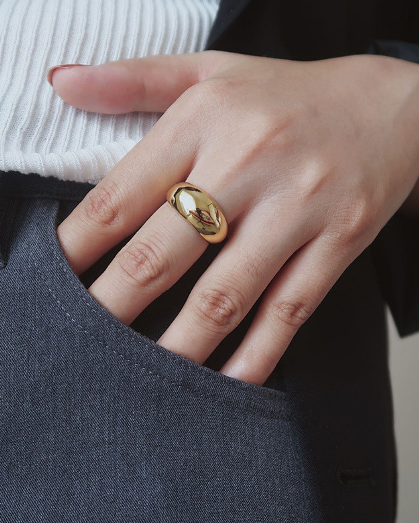 Gold_Chunky_Dome_Ring_12