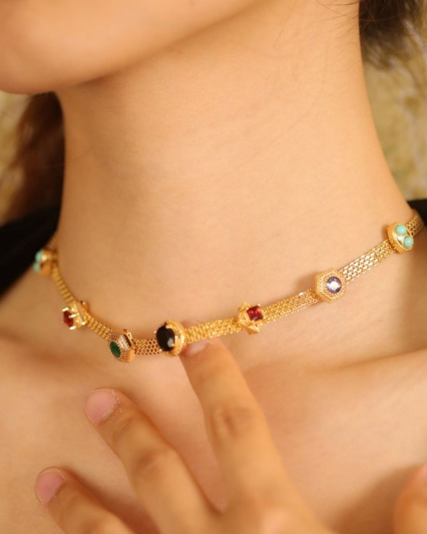 Gold_Coral_Choker_7