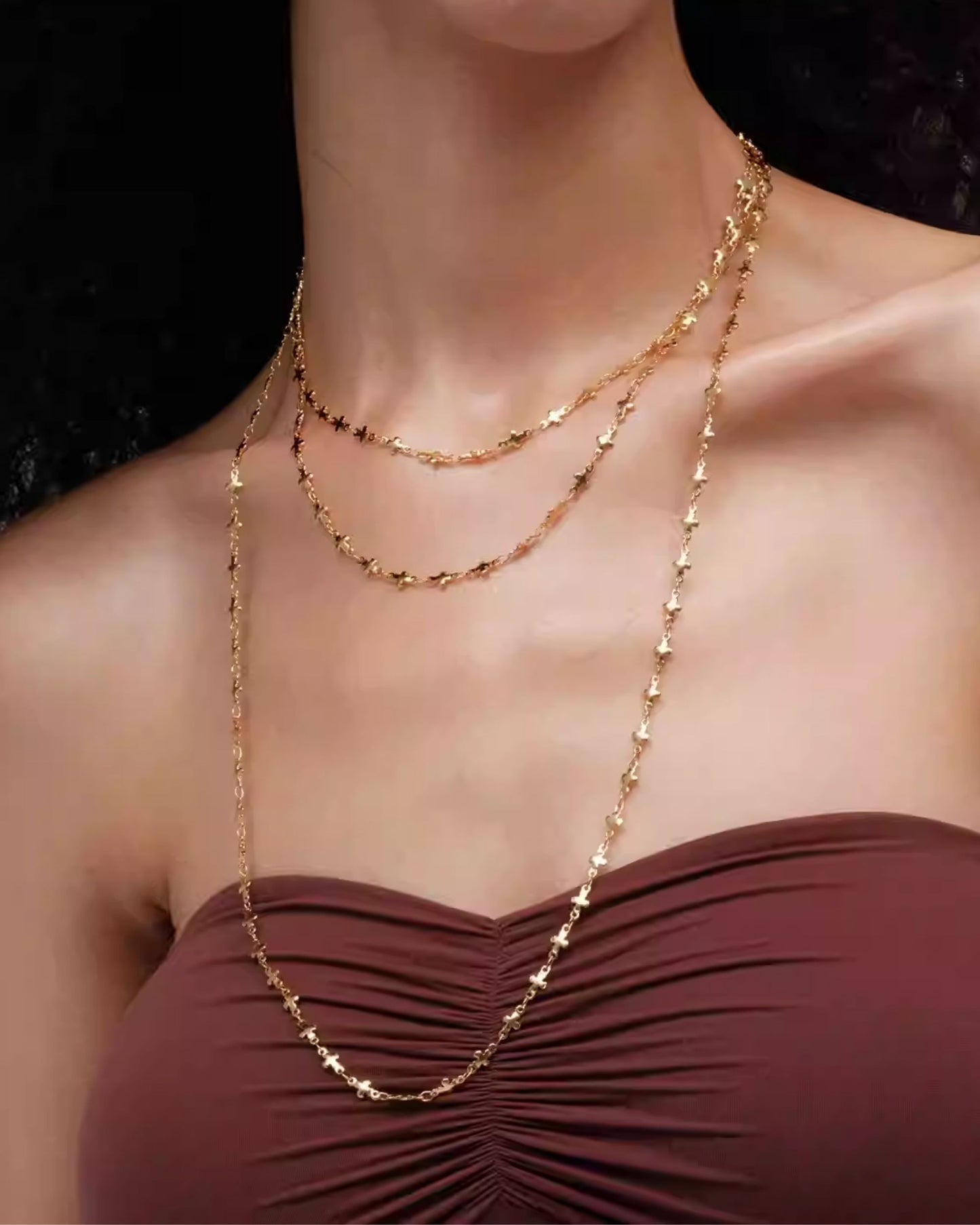 Gold_Cross_Code_Long_Necklace_3