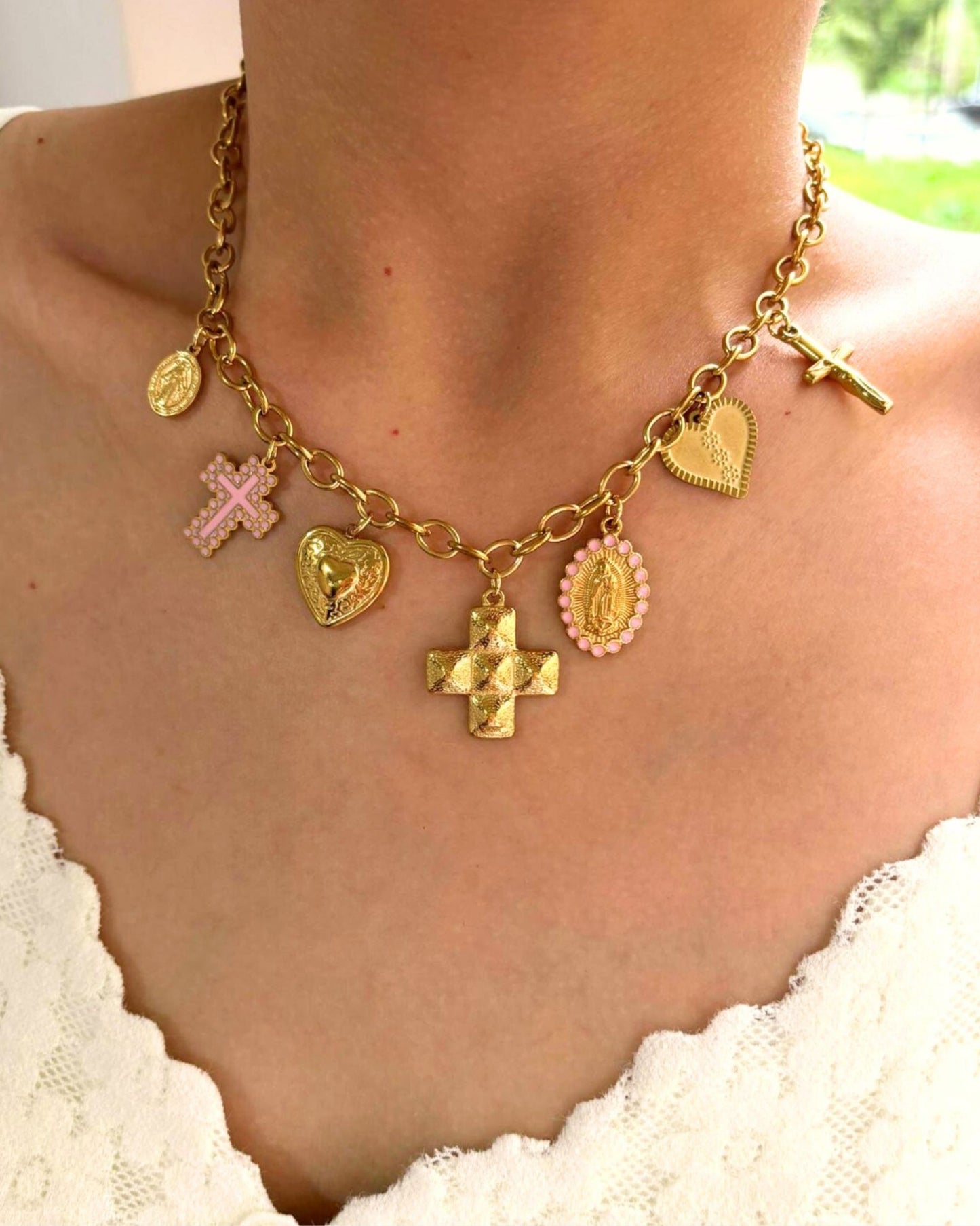 Gold_Cross_Heart_Charm_Necklace_2
