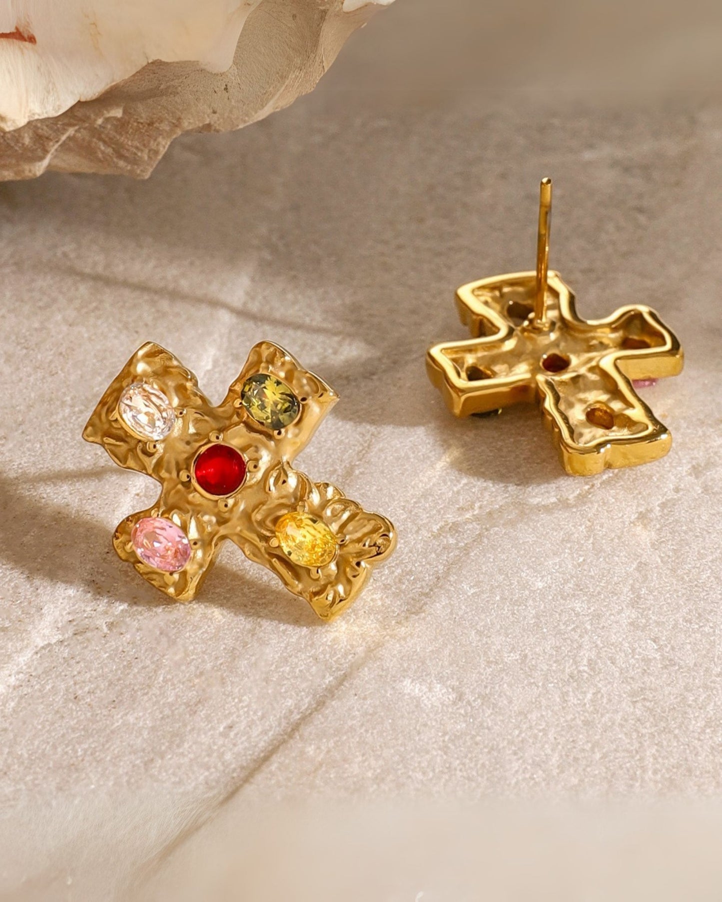 Gold_Evangeline_Cross_Stud_Earrings_2