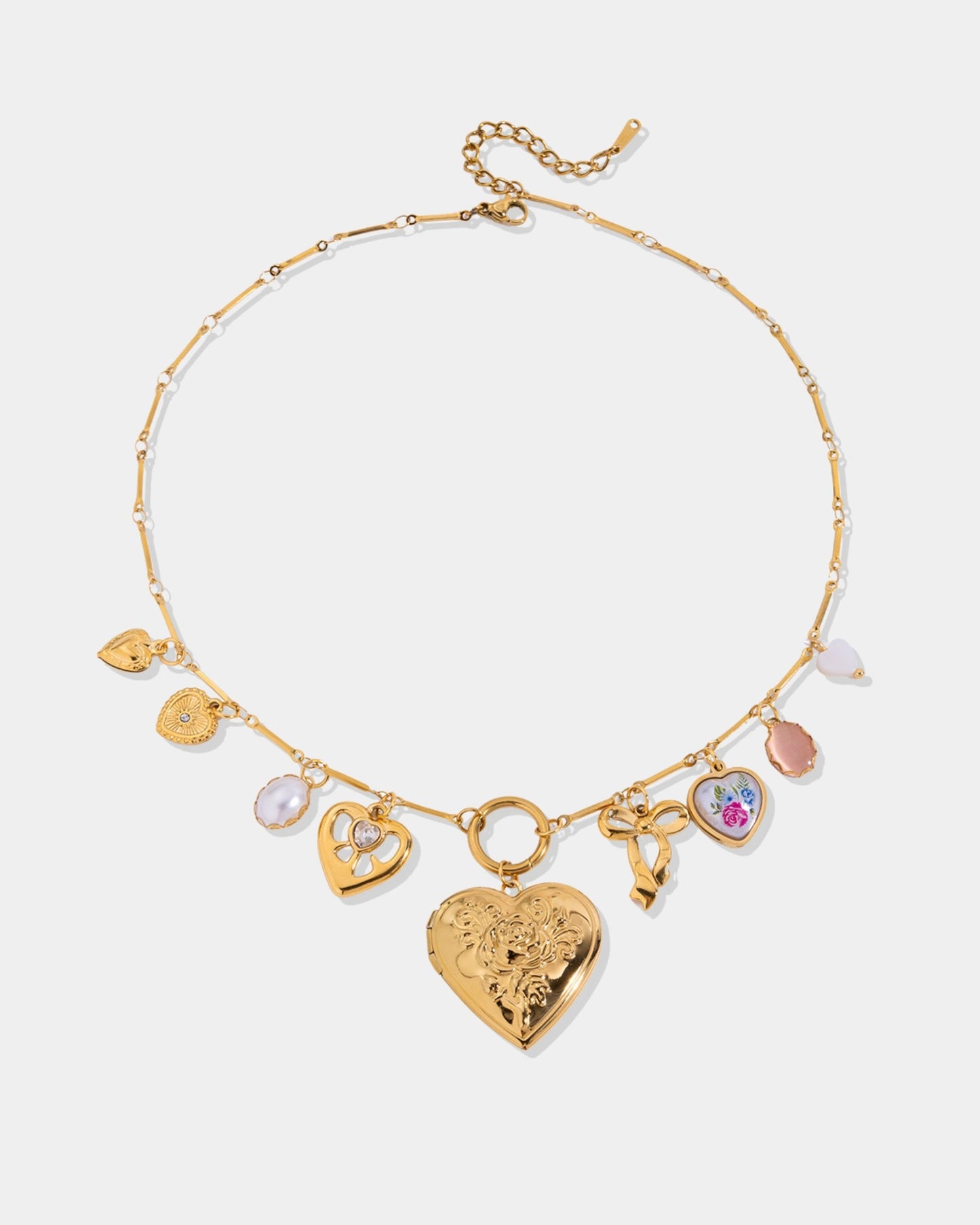 Gold_Floral_Charm_Necklace_5