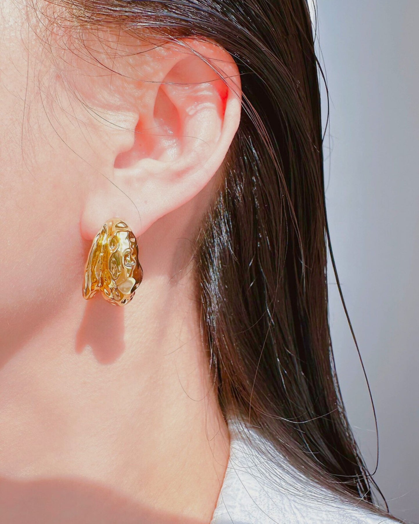 Gold_Gaia_Texture_Stud_Earrings_2