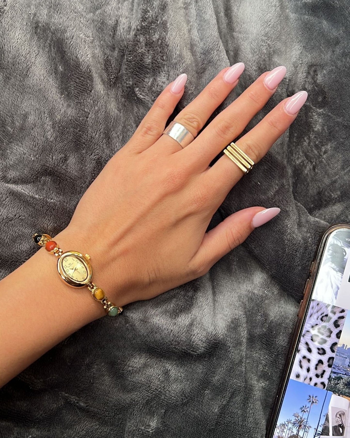 Gold_Horatia_Multicolored_Watch_Bracelet_11