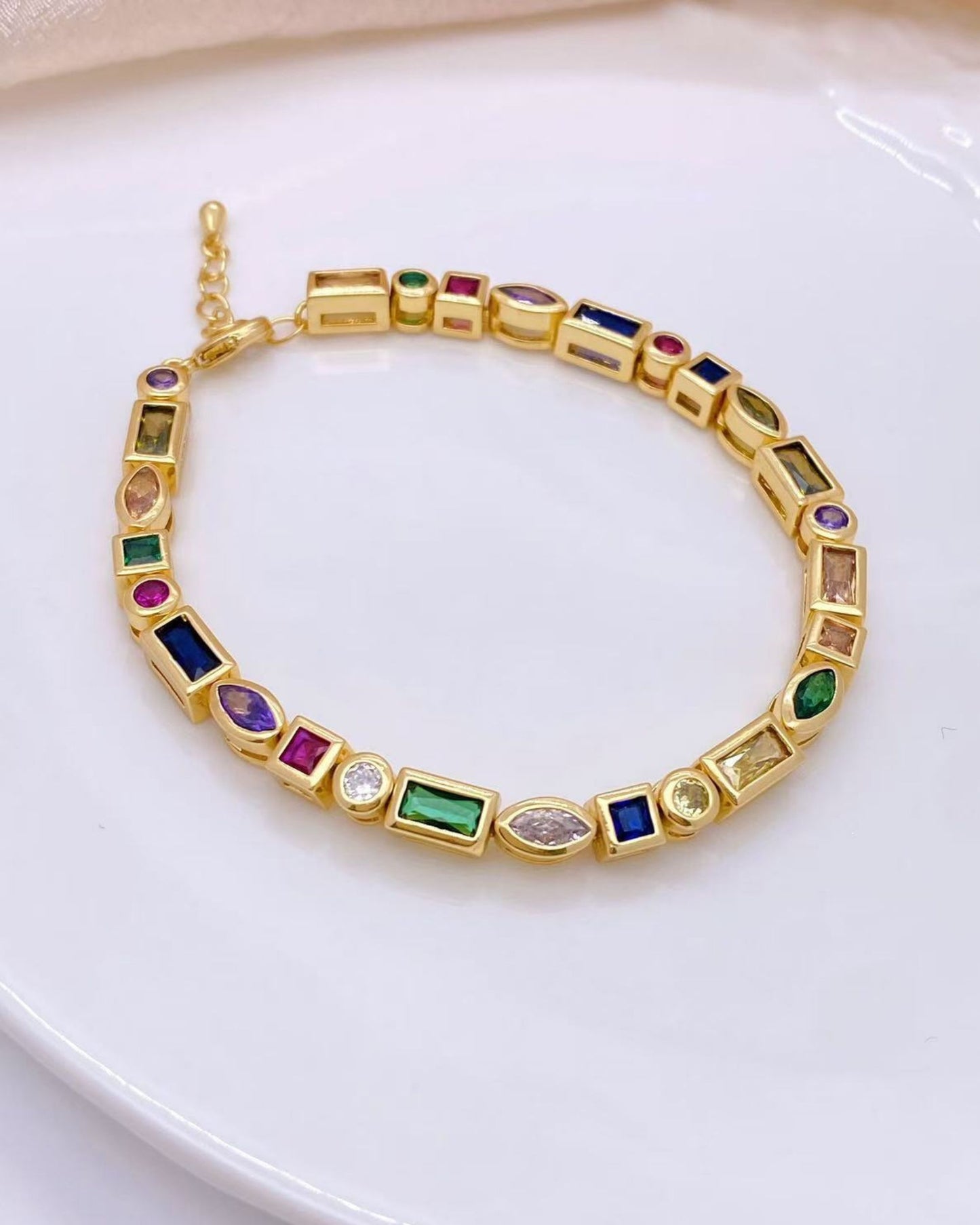 Gold_Iris_Gemstone_Bracelet_1