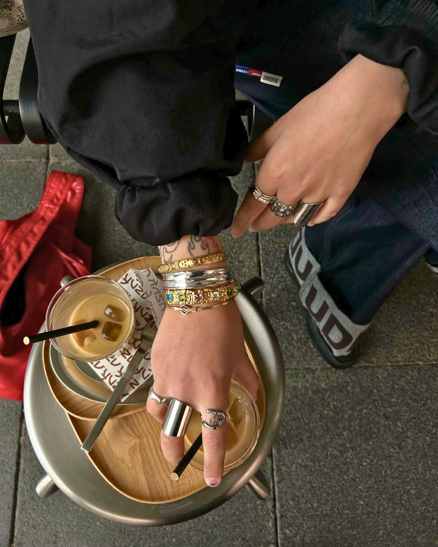 Gold_Iris_Textured_Bangle_8