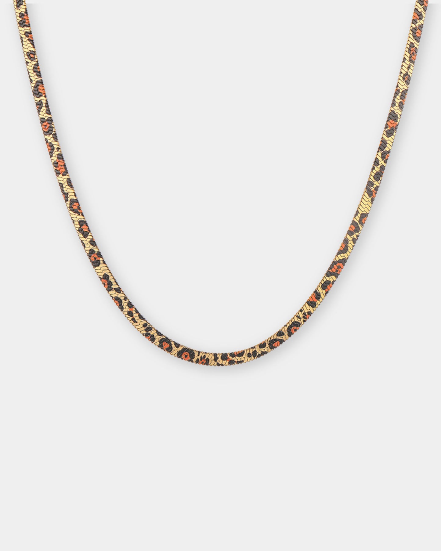Gold_Leopard_Wild_Herringbone_Chain_Necklace_1