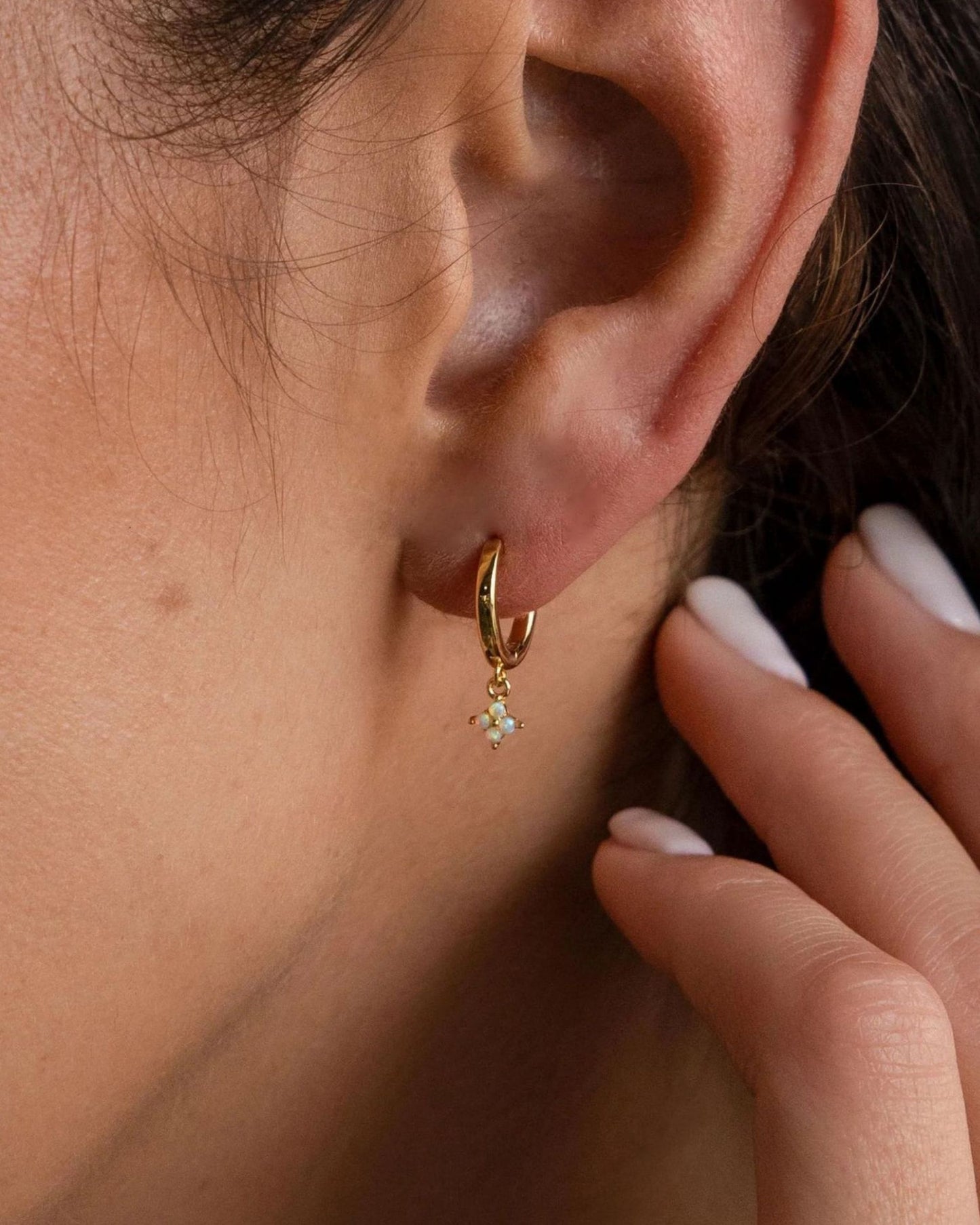 Gold_Lucky_Clover_Birthstone_Earrings_2