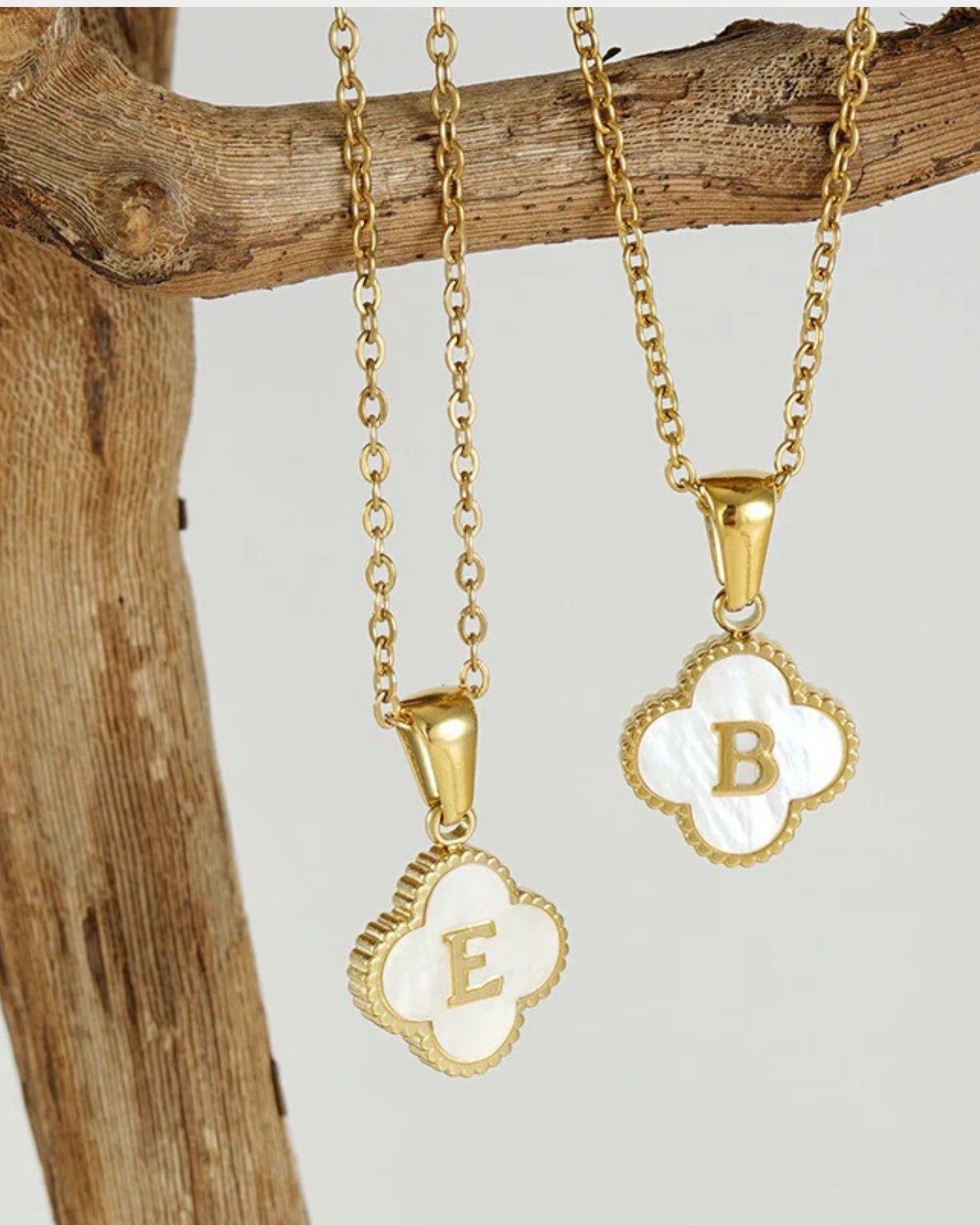Gold_Lucky_Clover_Initial_Necklace_4