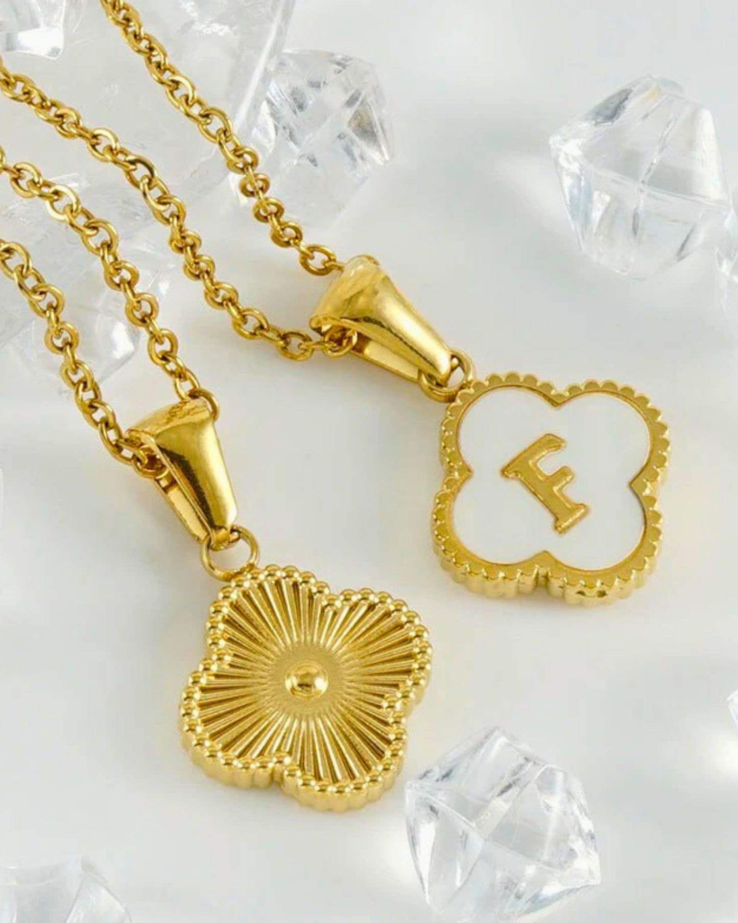 Gold_Lucky_Clover_Initial_Necklace_5