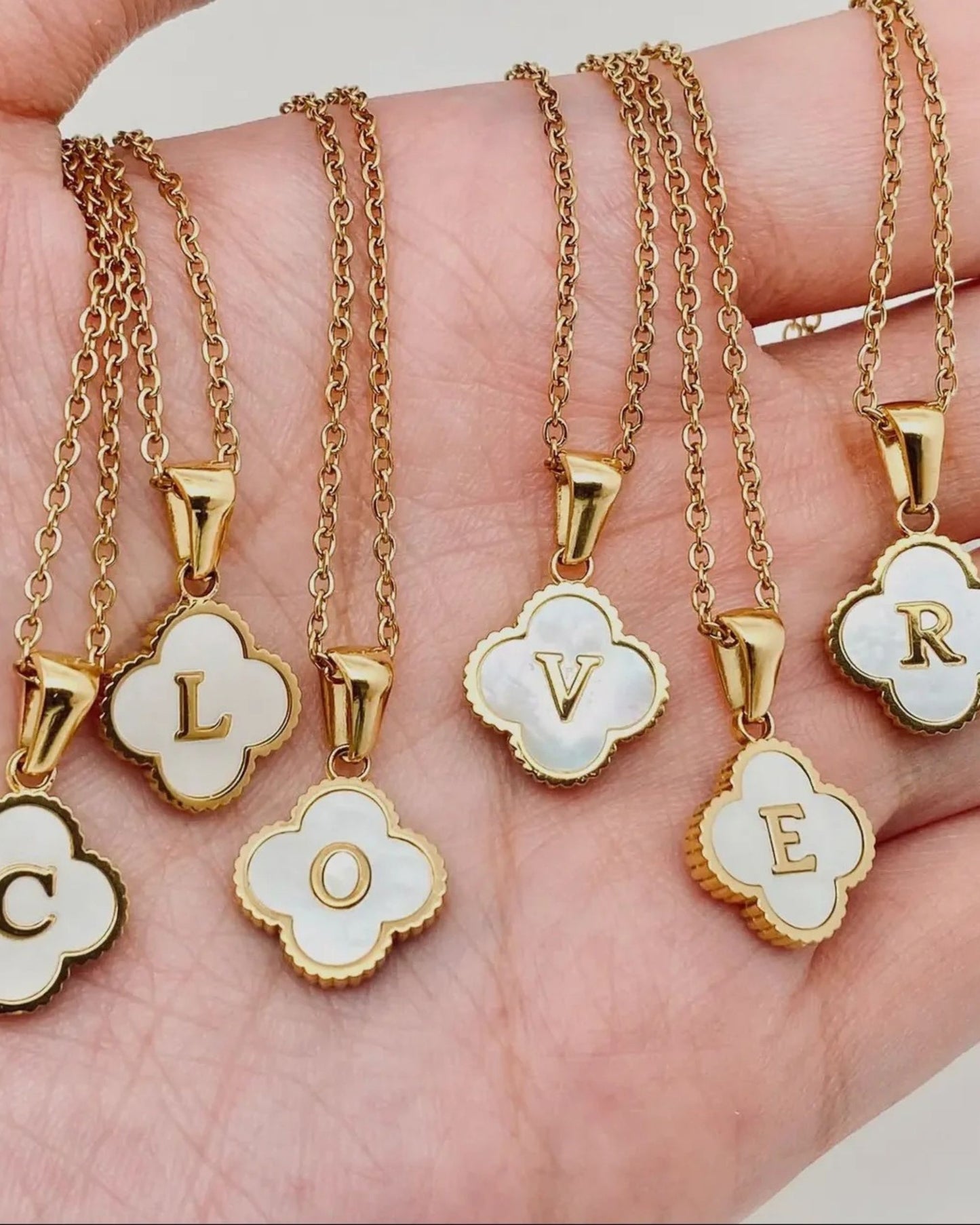 Gold_Lucky_Clover_Initial_Necklace_6