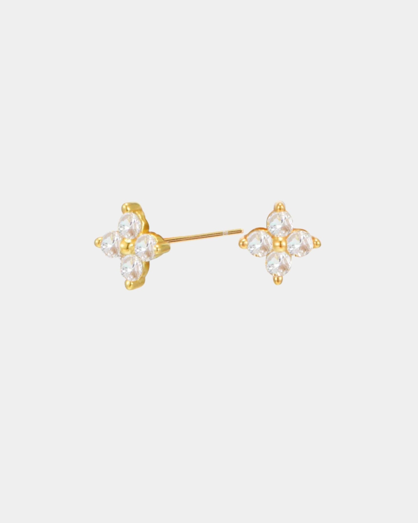 Gold_Lucky_Clover_Stud_Earrings_1