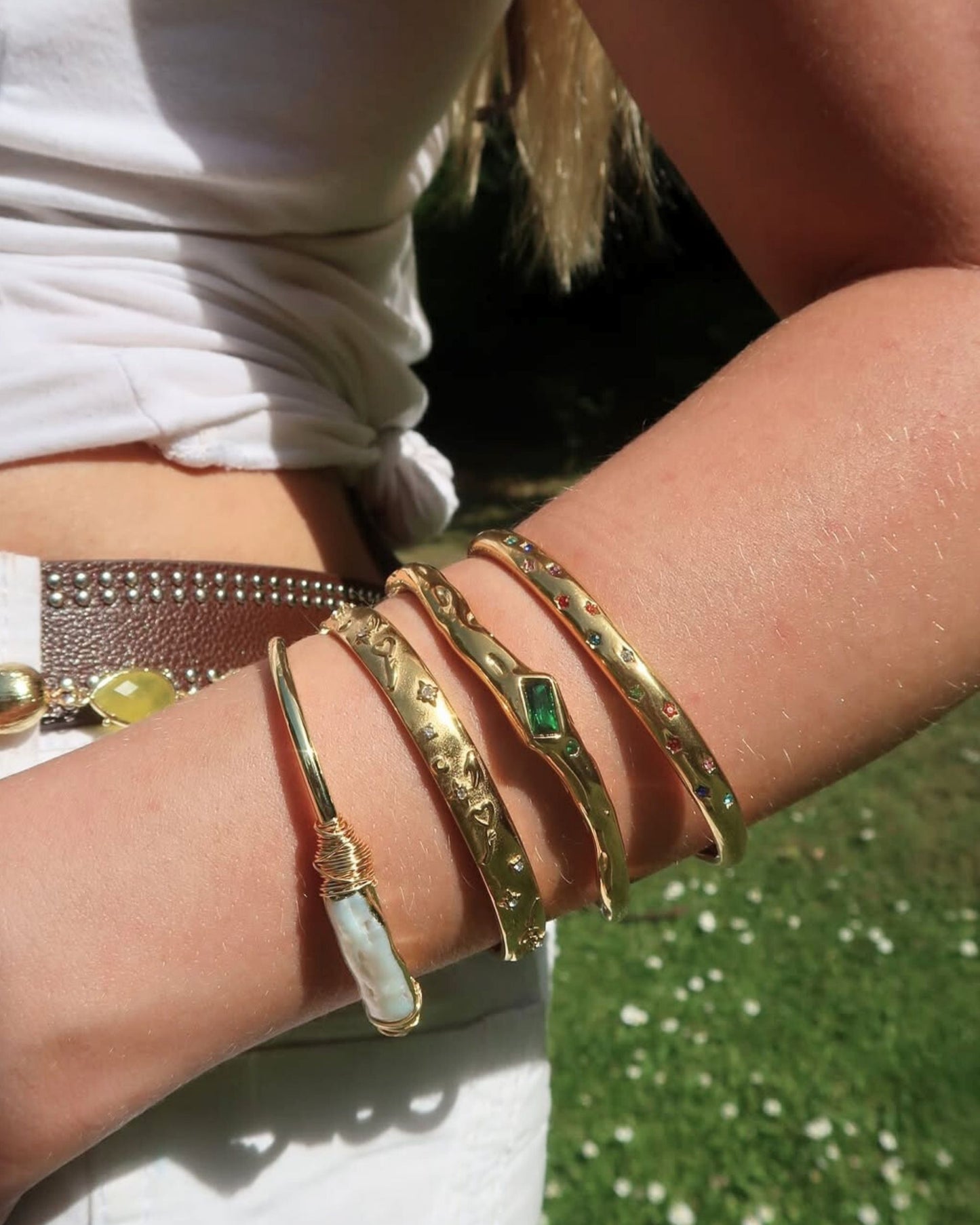 Gold_Lucky_Starfield_Bangle_4