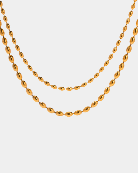 Gold_Metal_Bead_Layered_Necklace_1