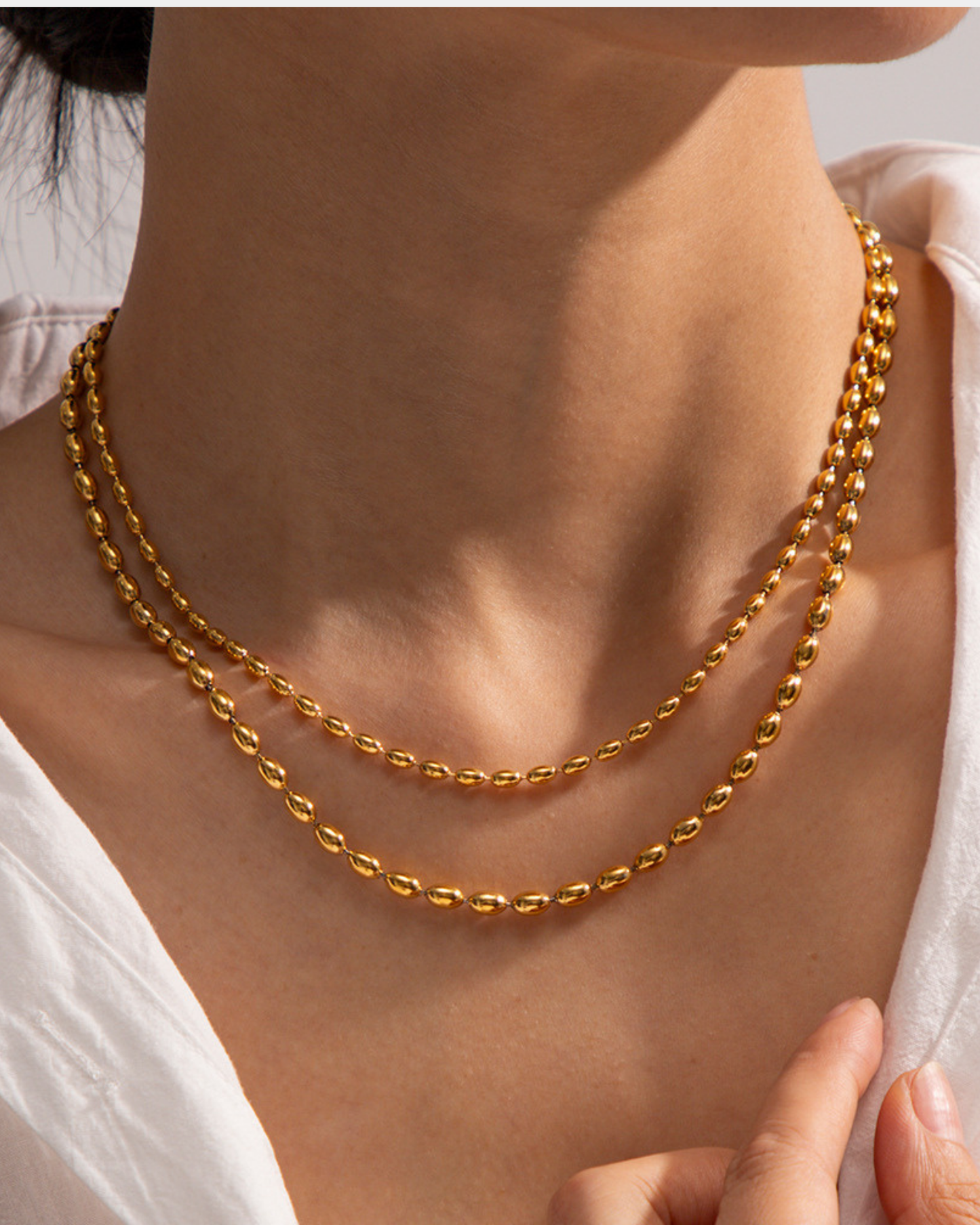 Gold_Metal_Bead_Layered_Necklace_5