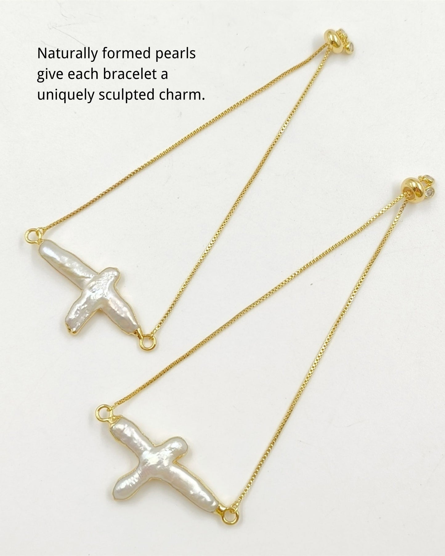 Gold_Raw_Pearl_Cross_Bracelet_3