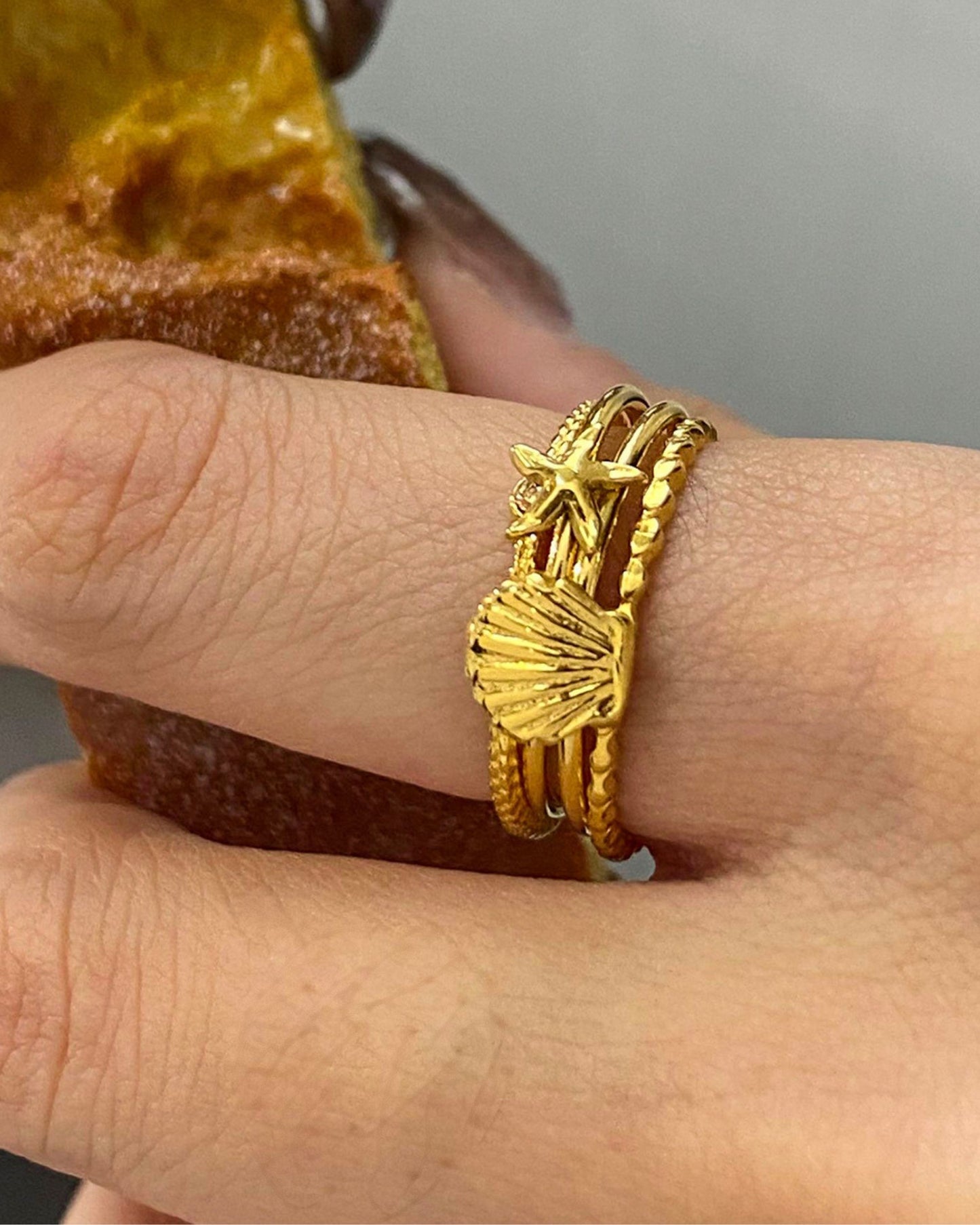 Gold_Seastar_Shell_Ring_2