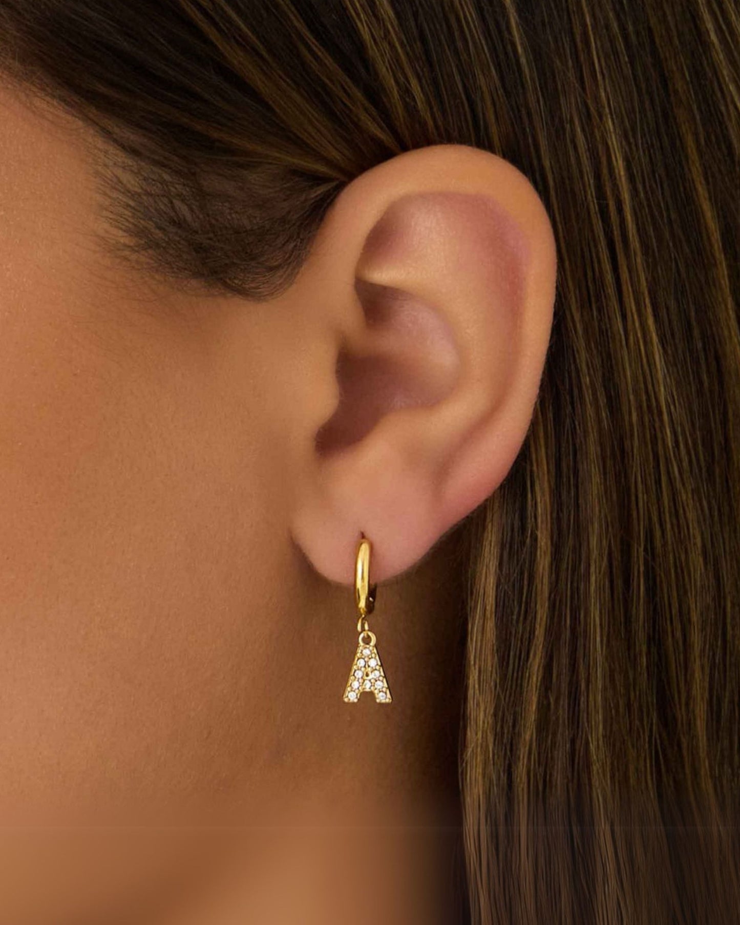 Gold_Shimmer_Initial_Hoop_Earrings_4