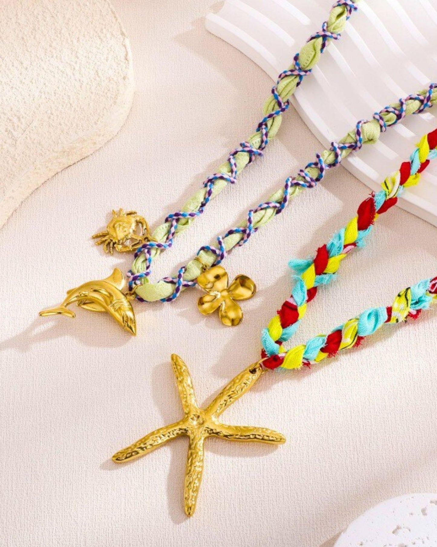 Gold_Starfish_Melody_Silk_Cord_Necklace_5