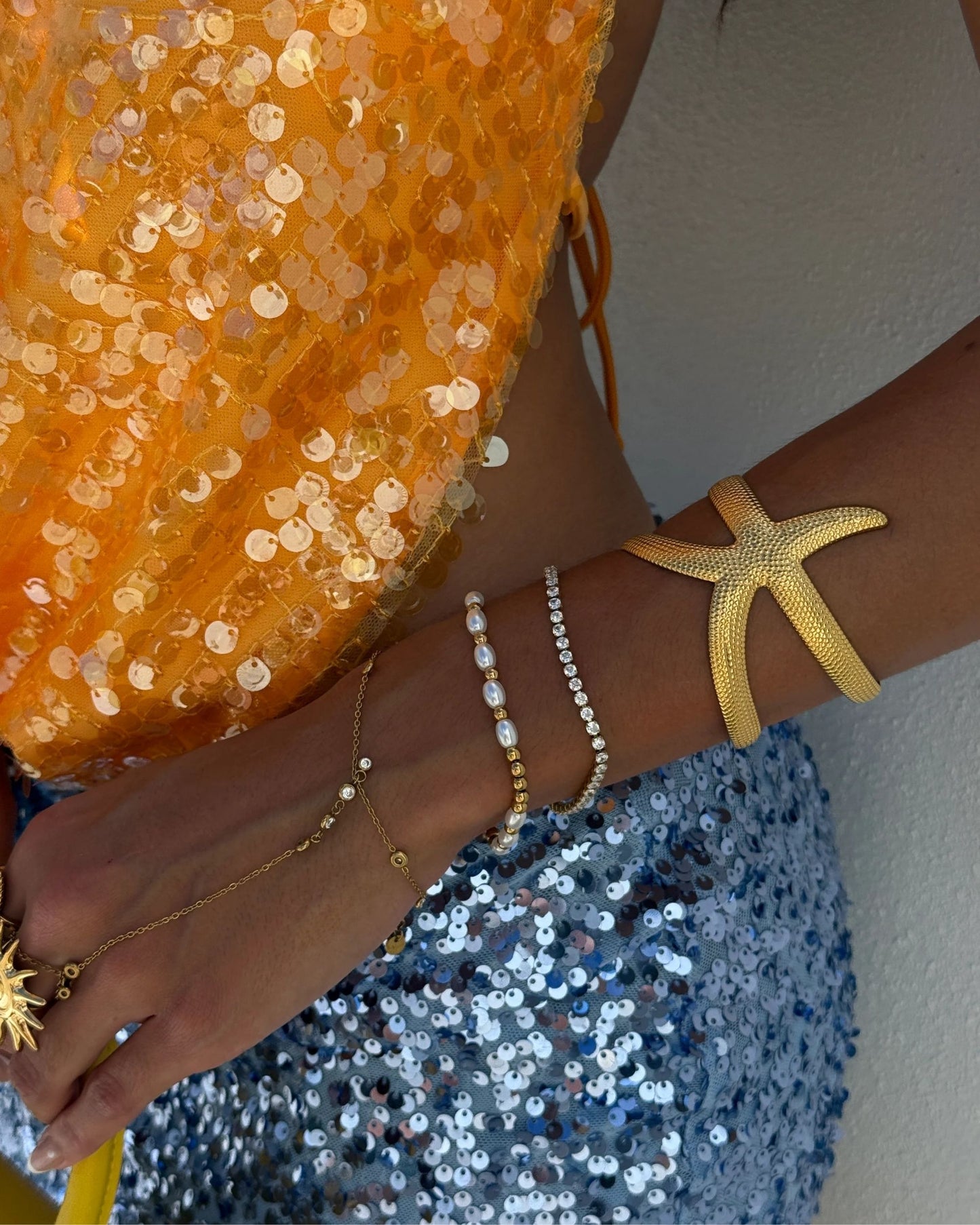 Gold_Starfish_Wrap_Bangle_3