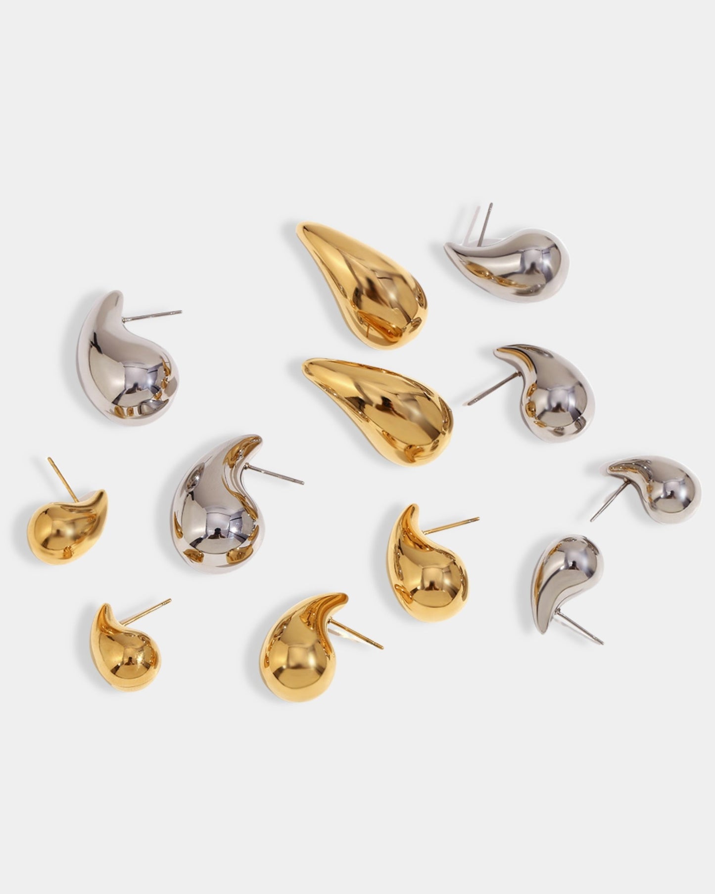 Gold_Water_Drop_Stud_Earrings_5