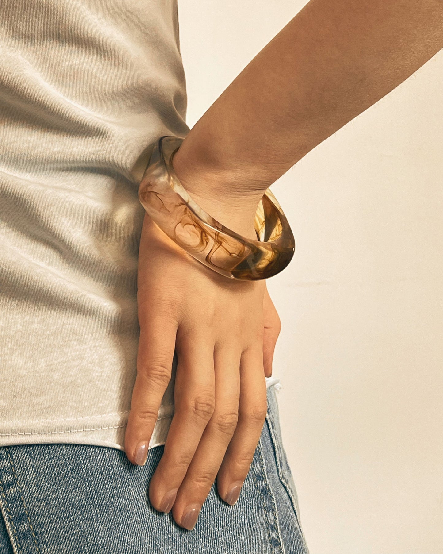 Prism_Brown_Resin_Bangle_2