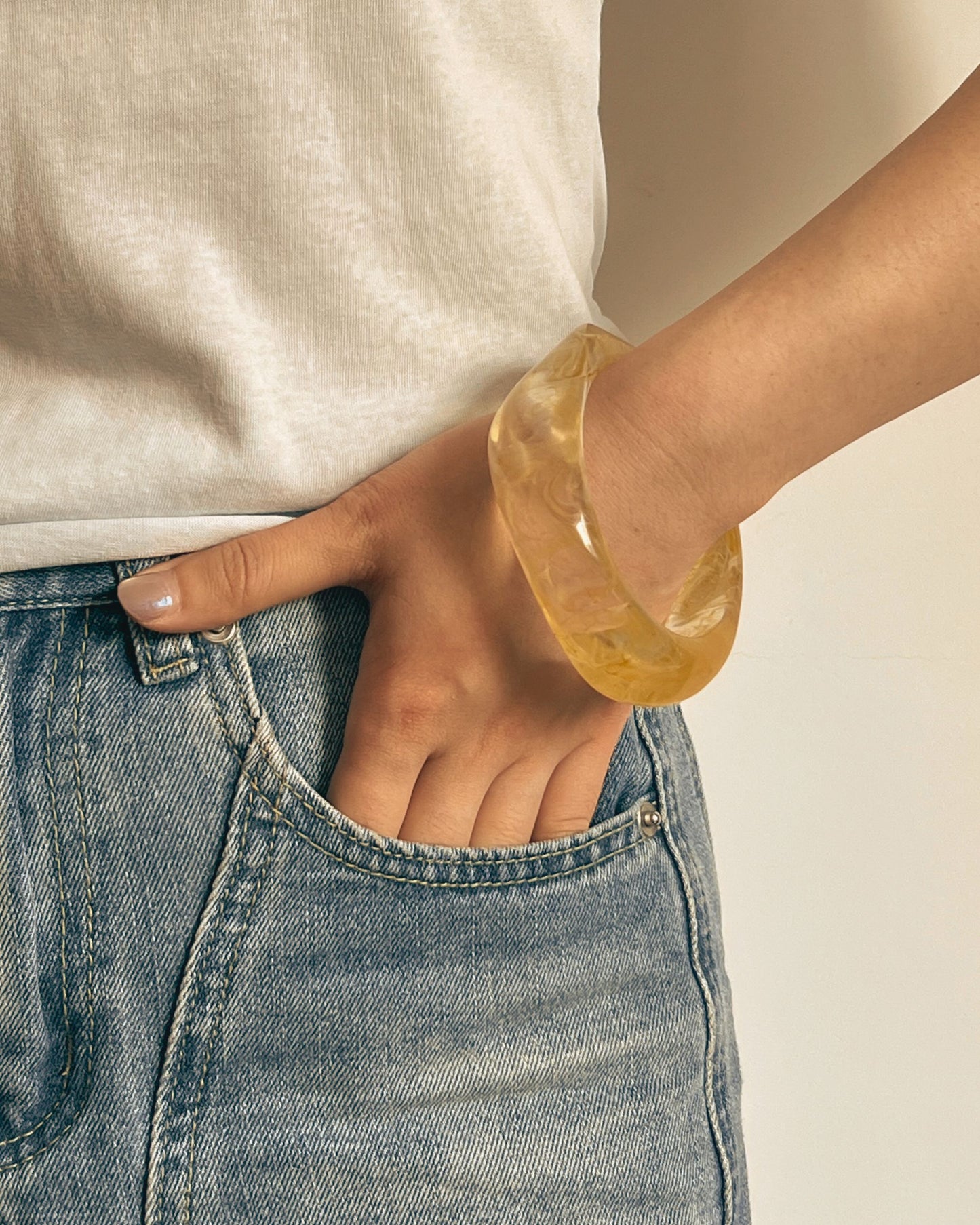 Prism_Yellow_Resin_Bangle_3