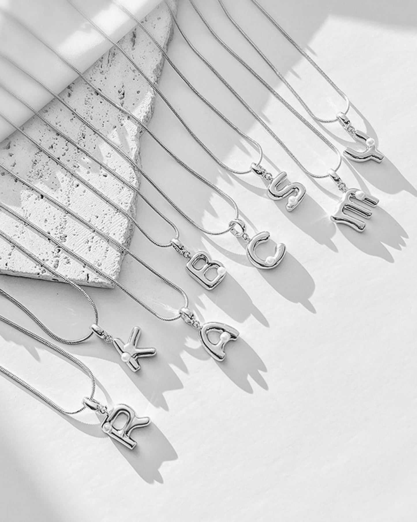 Silver_Pearl_Nebula_Initial_Necklace_2