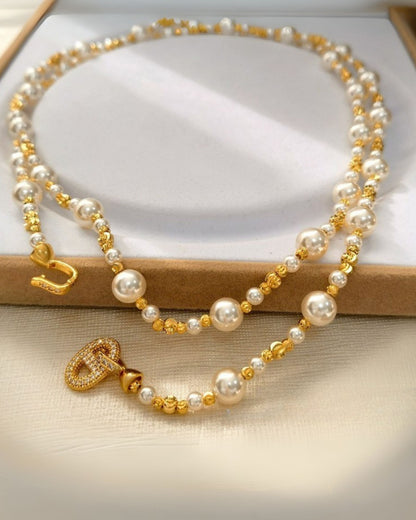 Gold_Bella_Letter_Long_Necklace_2