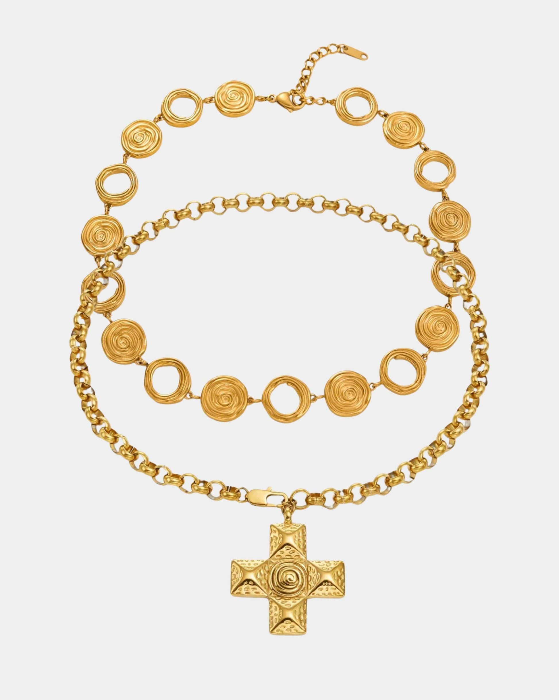Gold_Bold_Chain_Necklace_Set_1