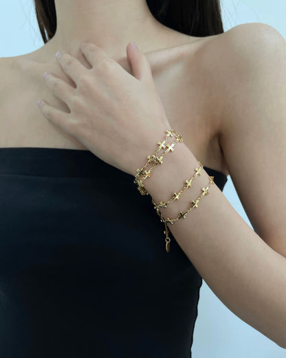 Gold_Cross_Code_Long_Necklace_5