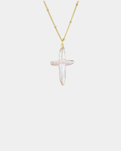 Gold_Elodie_Pearl_Cross_Necklace_1