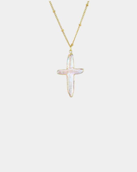 Gold_Elodie_Pearl_Cross_Necklace_1