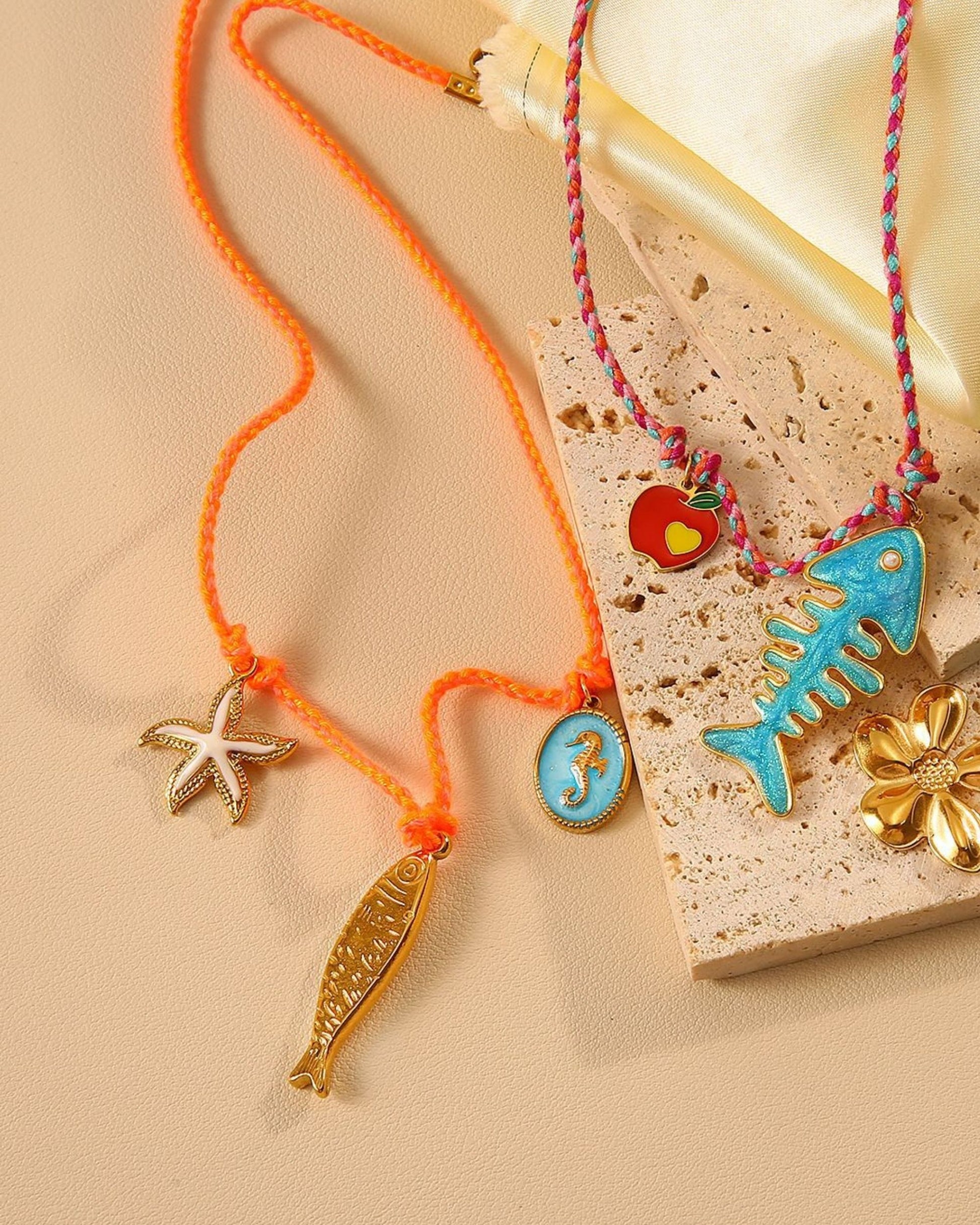 Gold_Fish_Sunset_Cord_Necklace_3