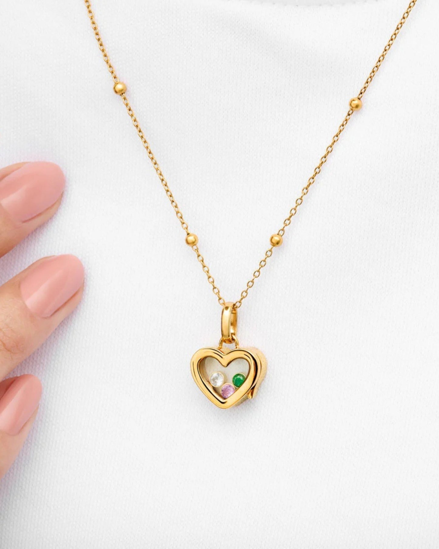 Gold_Heart_Capsule_Birthstone_Necklace_4
