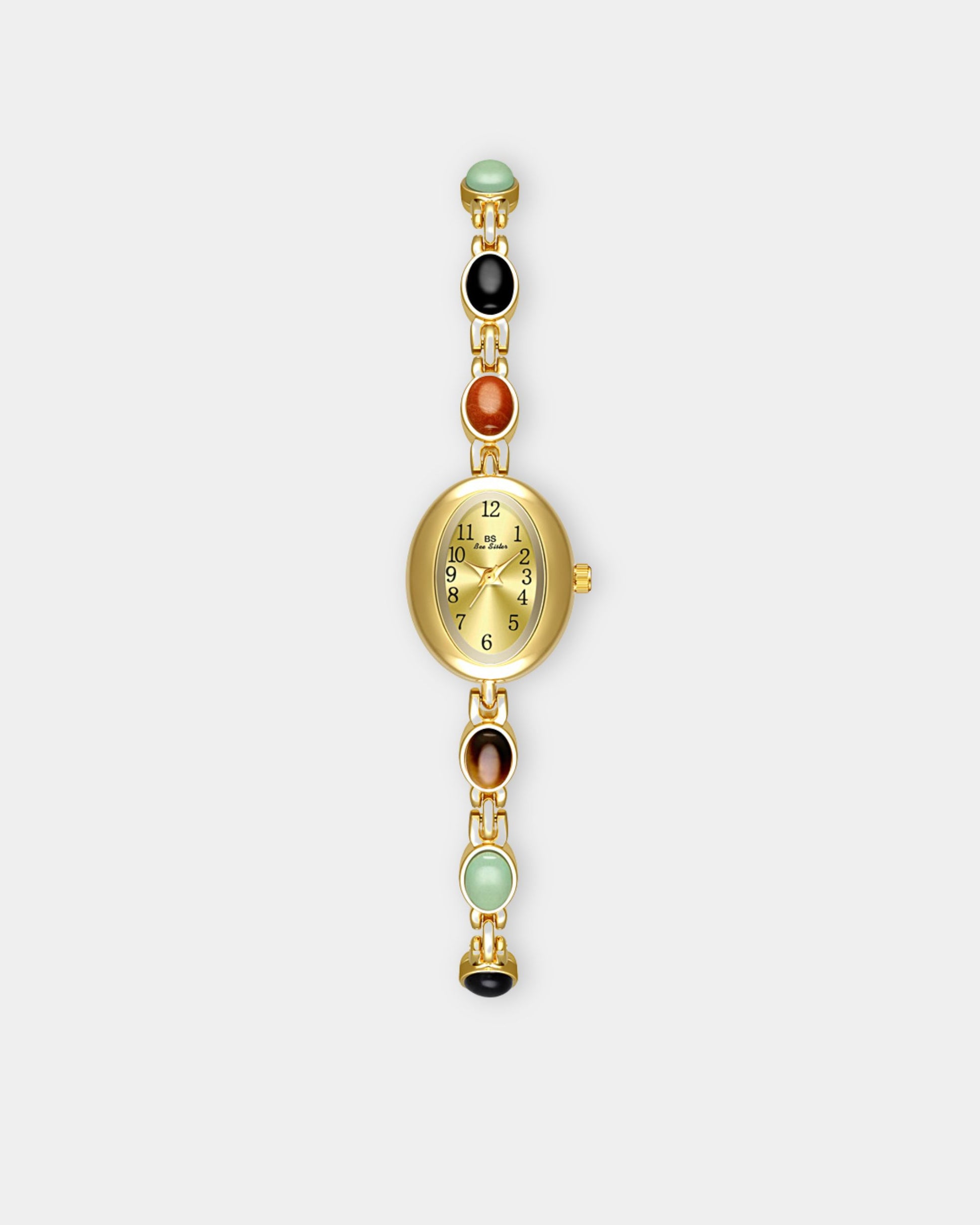Gold_Horatia_Multicolored_Watch_Bracelet_1