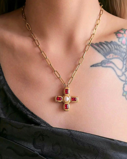 Gold_Juliet_Cross_Necklace_4