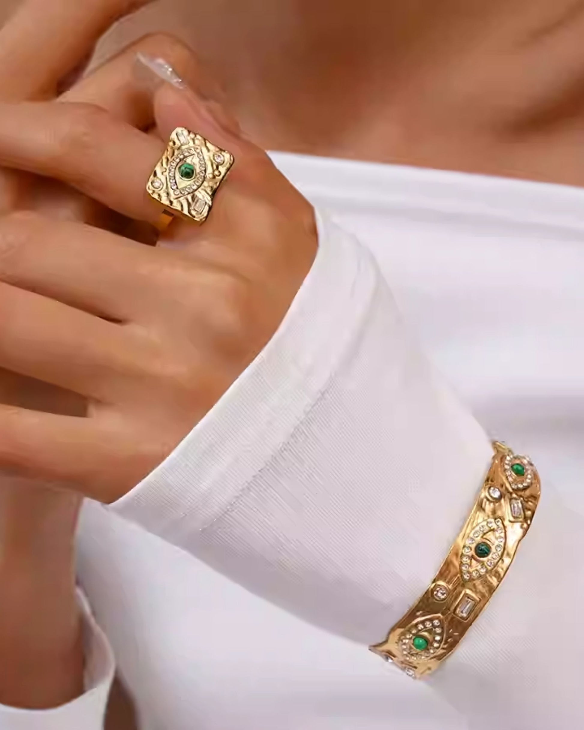 Gold_Lily_Evil_Eye_Bangle_4