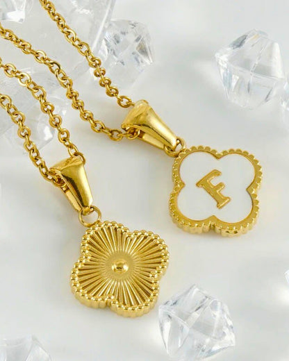 Gold_Lucky_Clover_Initial_Necklace_5