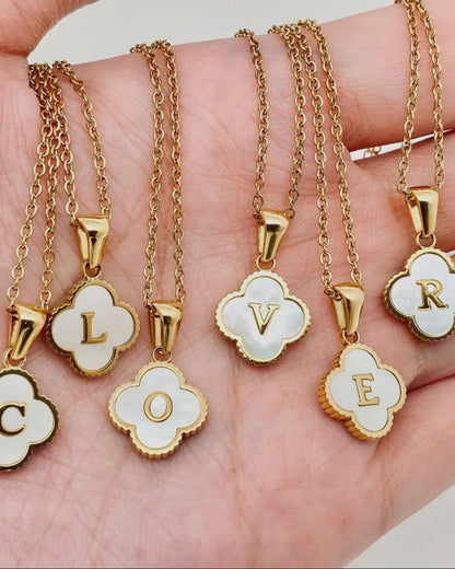 Gold_Lucky_Clover_Initial_Necklace_6