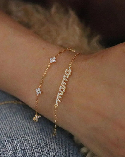 Gold_Lucky_Clover_Station_Bracelet_2
