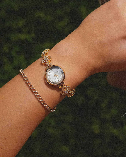Gold_Lucky_Clover_Watch_Bracelet_7