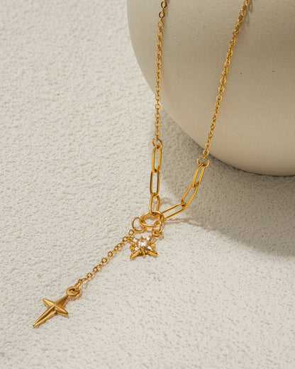 Gold_North_Star_Lariat_Necklace_5