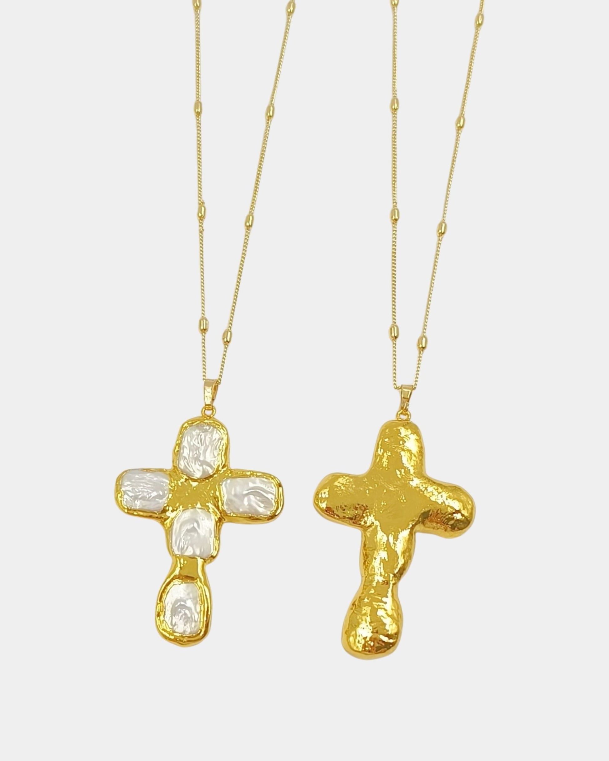 Gold_Pearl_Cross_Amulet_Necklace_2