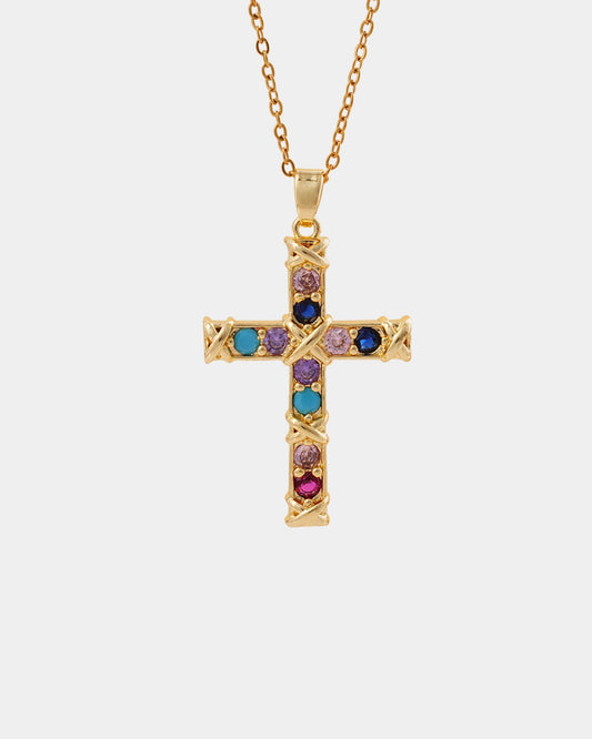Gold_Rose_Cross_Necklace_1